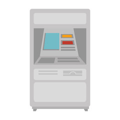 atm machine isolated icon