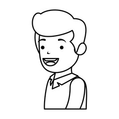 elegant businessman avatar character