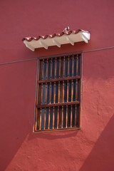 window with shutters Cartagena Columbia