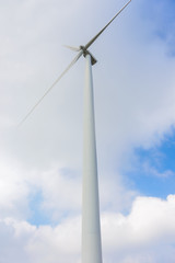Windmill turbine field for electric production at Khao Kho, Petchabun, Thailand
