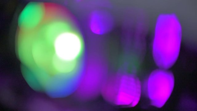 blurred light bokeh