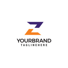 Z Letter Logo template vector concept