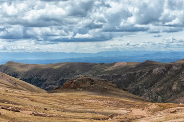 Fototapeta na wymiar Mountains panoramic 