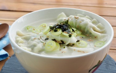 한국의 음식 떡 만두국 
