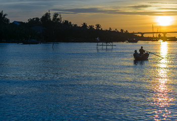 Sunrise fishermen 