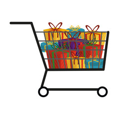 Shopping cart symbol