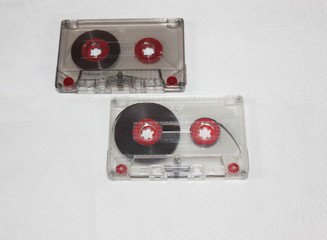 Two cassettes.