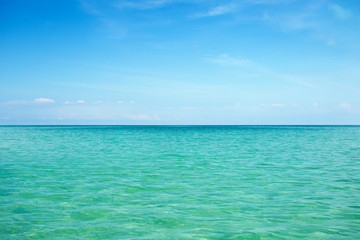 Sea and sky background.