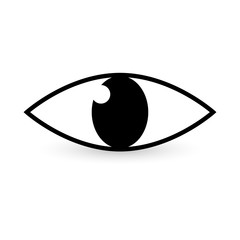 Vector illustration of eye icon - Vector