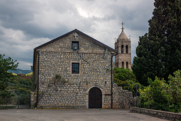 Fototapeta na wymiar Monastery Rezevici near Budva, Montenegro