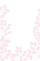 branch with leaves isolated icon