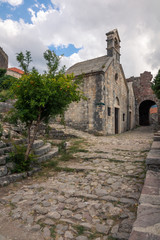 Fototapeta na wymiar Old town in Stari Bar, Montenegro