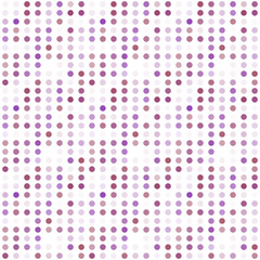 Seamless abstract pattern background with a variety of colored circles.