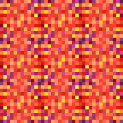 Seamless pattern background from a variety of multicolored squares.