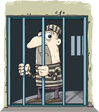 Behind Bars Cartoon Images – Browse 803 Stock Photos, Vectors, and Video |  Adobe Stock