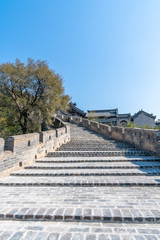Fototapeta na wymiar Yanmen pass Great Wall, shanxi, China