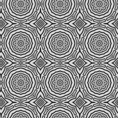 Seamless color pattern from a variety of geometric shapes.