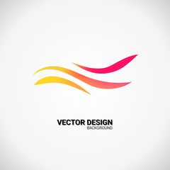 Fototapeta na wymiar Modern business icon. Geometric emblem. Abstract trandy vector