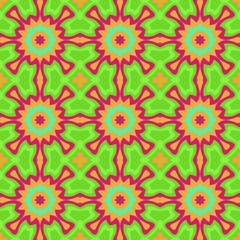 Seamless background pattern with a variety of multicolored lines.