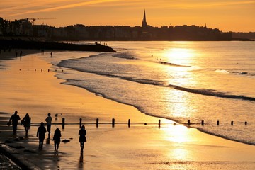 Grande plage Saint-Malo