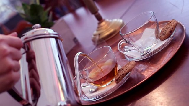let's go to have tea and talking together