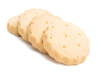 butter cookies isolated