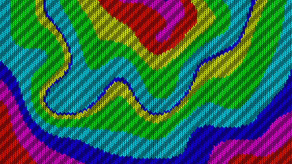 Background with a knitted texture, imitation of wool.