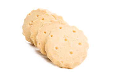 butter cookies isolated