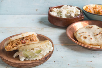 Arepas with  Reina Pepiada