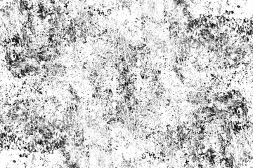 Black and white is grunge background. Abstract monochrome texture. Pattern of scratches, paint and stains.
