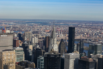 new York from above