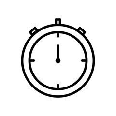 Stopwatch vector icon