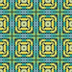 Seamless background pattern with a variety of multicolored lines.