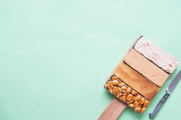 Turron typical dessert spain
