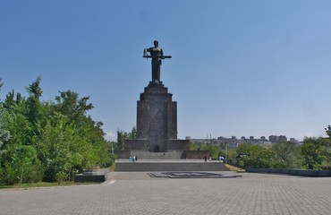 Fototapeta premium Statue Mutter Armenien
