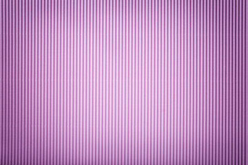 Texture of corrugated lilac paper with vignette, macro.