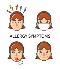 Allergy Symptoms, Hypersensitivity of Organism