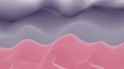 Abstract wave-shaped color background