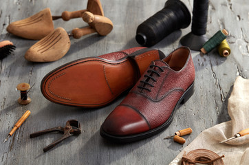 Hand made shoes