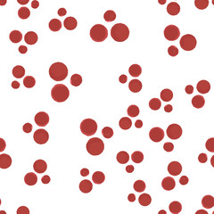 Pattern abstract Seamless points of red
