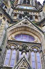 San Sebastian, Spain - APRIL 25 , 2011: image of the cathedral of San Sebastian city