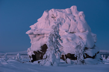 Ostantsy - an isolated array of rock, remaining after the destruction of the unstable part: the...