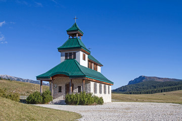 Kapelle auf dem Vezzenapass