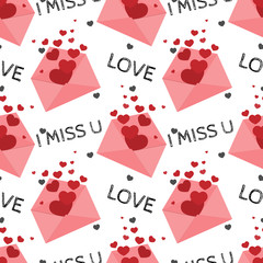 Valentine's Day seamless pattern