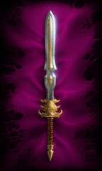 Gorgeous fantasy sword