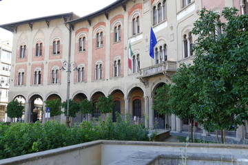Fototapeta na wymiar Pisa - Piazza Vittorio Emanuele II