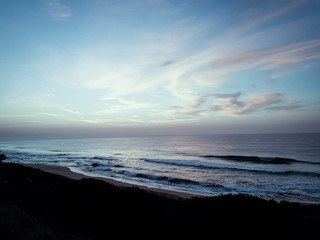 sunrise over the sea