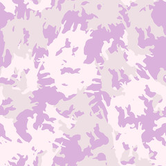 UFO camouflage of various shades of pink color