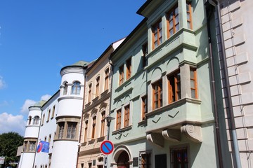Naklejka premium Bratislava street view