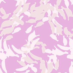 UFO camouflage of various shades of pink color